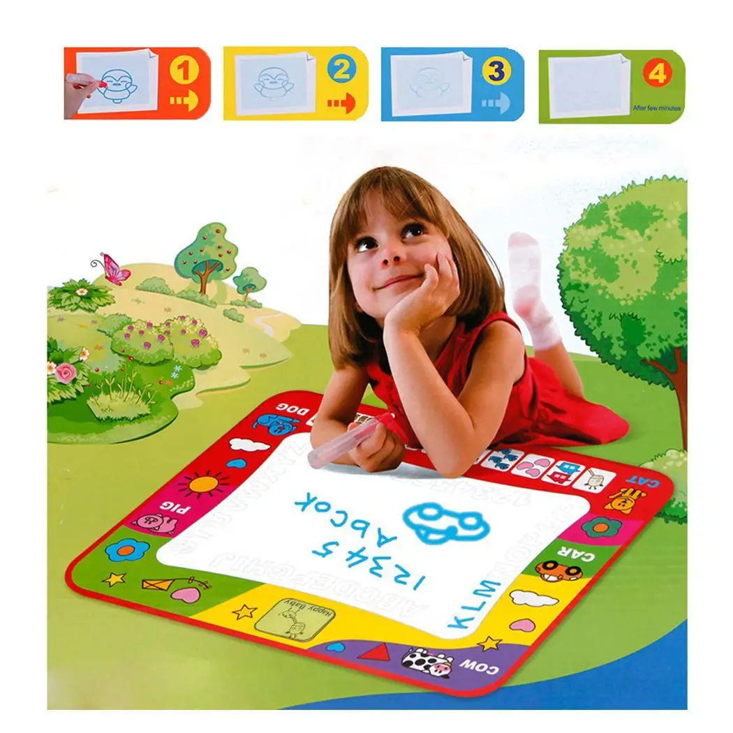 2018 80 x 60cm New Children baby toy Water Drawing Painting Writing Mat Board & Magic Pen Doodle Toy Gift Learning Drawing Toys 2018 80 x 60cm New Children baby toy Water Drawing Painting Writing Mat Board & Magic Pen Doodle Toy Gift Learning Drawing Toys
