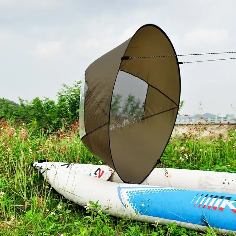 46/" Green Kayak Sail Wind Paddle Downwind Popup Board Canoe SUP Accessories
