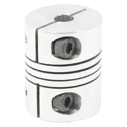 Муфта вала мотора CNC 5mm до 8mm Гибкая муфта 5mm x 8mm