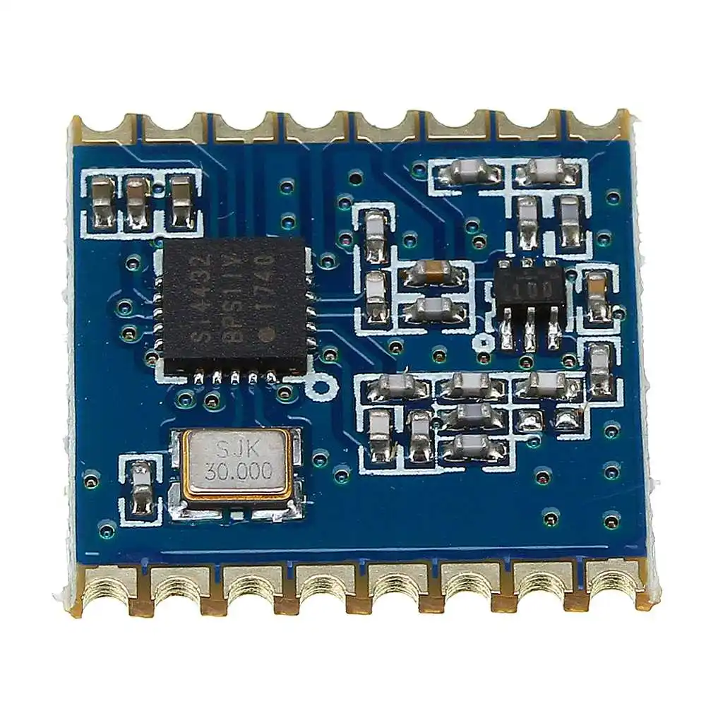 

RF4432X1 443MHz Embedded Wireless Transceiver Module For Remote Control Smart Home Mini 1.8-3.6 V