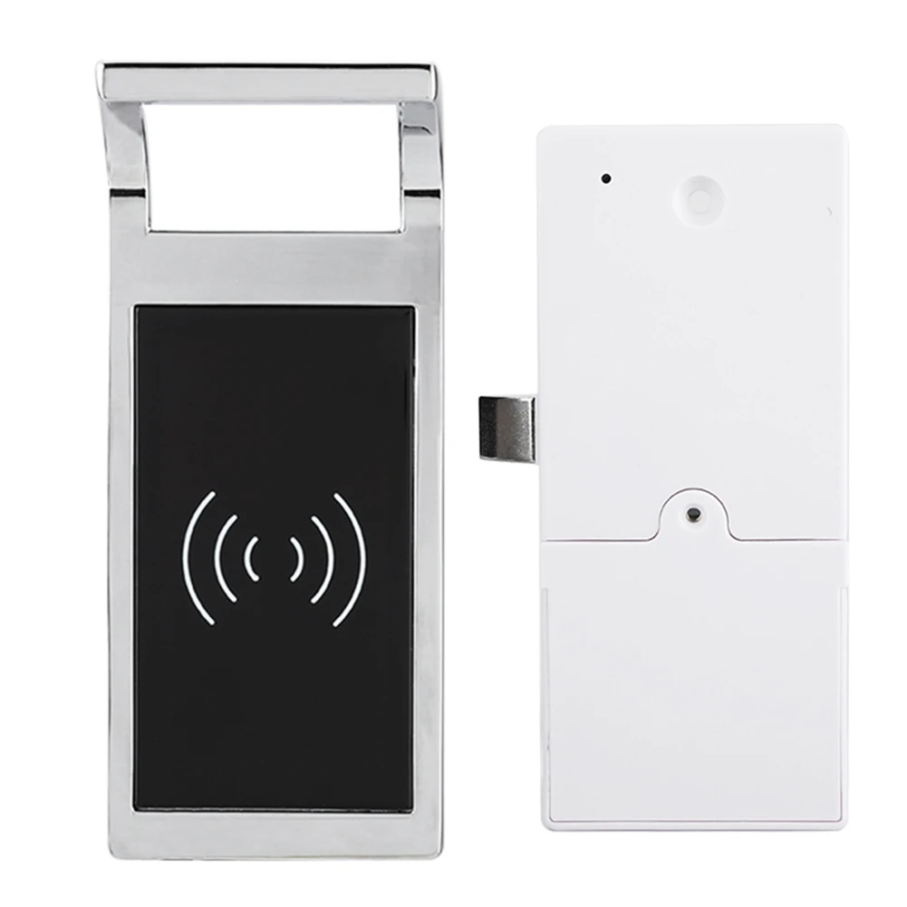 

Zinc Alloy Smart Electronic Cabinet Lock Anti-theft Drawer Electric RFID Card Lock Fully Automatic Switch Box New