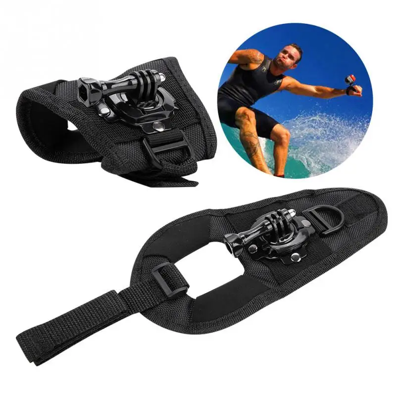 

New 360 Rotation Hand Wrist Strap Band Mount Arm Belt for Gopro Hero 4/3+/3/2/1for SJCAM SJ4000/SJ5000, XiaoYi and so on