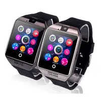 Q18 смартфон часы sim-карта TF bluetooth вызова циферблат Камера Smartwatch анти-потерянный монитор сна Спорт трекер для IOS Android