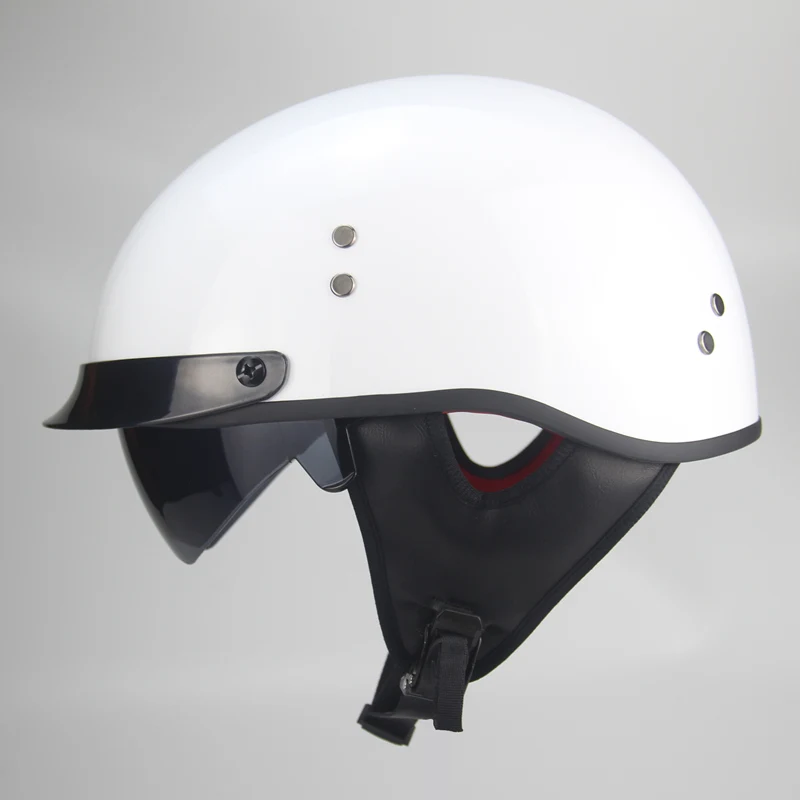 Мотоциклетный шлем cascos para moto с открытым полулицевым покрытием casco vintage jet capacetes de