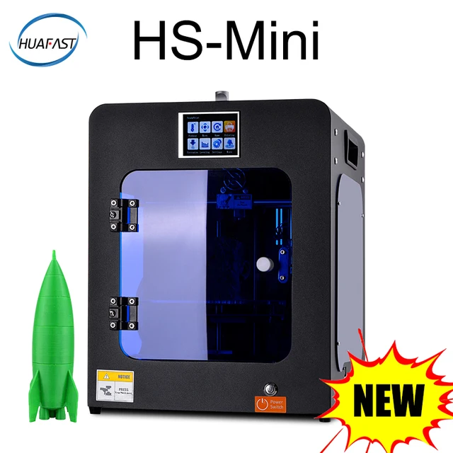 Special Price HUAFAST imprimante 3d Printer mini size 150x135x150mm enclosed Color Printing Speed 10-180mm/s High Precision abs pla filament
