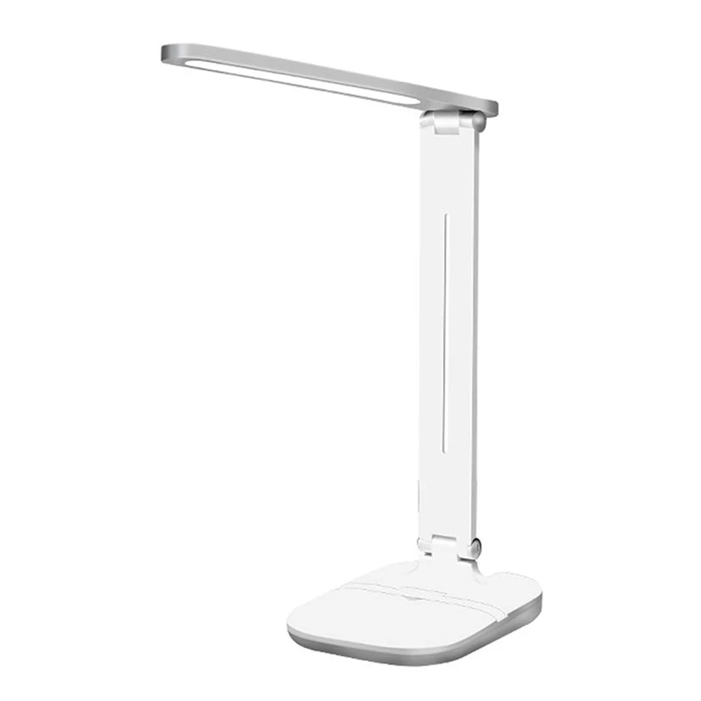 Led Desk Lamp,Dimmable Reading Lamp with Built-In 2000Mah Rechargeable Battery,Three Color Temp,Press Control Table Light with