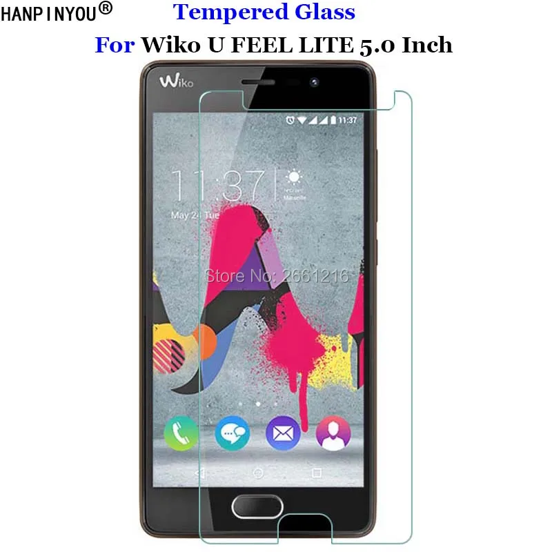 

For Wiko UFEEL LITE Tempered Glass 9H 2.5D Premium Screen Protector Film For Wiko U FEEL LITE 5.0"