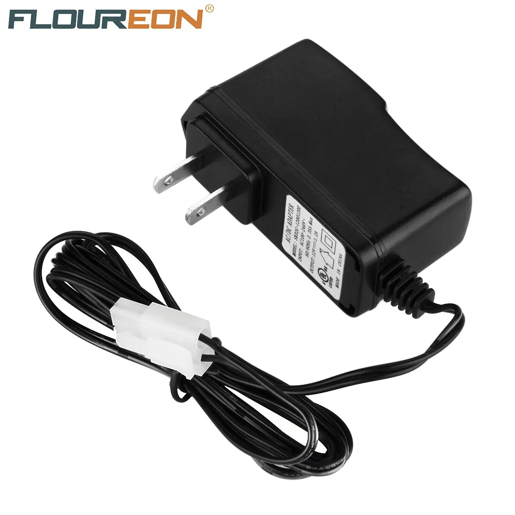 Floureon 12V 1.2A адаптер переменного тока зарядное устройство питания для 7 2 V 8 4 9 6 Ni-CD