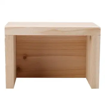 

Wooden Elude Cave Reptile Tortoises Climbing Box Landscaping Decor Decoration Transparent Reptiles House