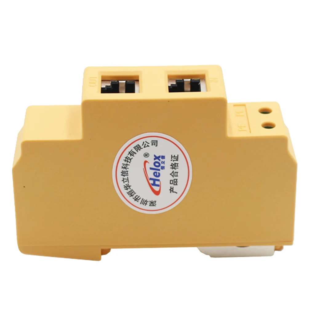 MagiDeal 100Mbps RJ45 Ethernet сетевое устройство защиты от перенапряжений молниеразрядник