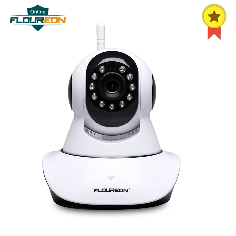 

FLOUREON 720P Wifi Wireless Baby Monitor Camera Security IP Camera Video Surveillance Camera Auto IR Control 3.6mm CMOS Sensor