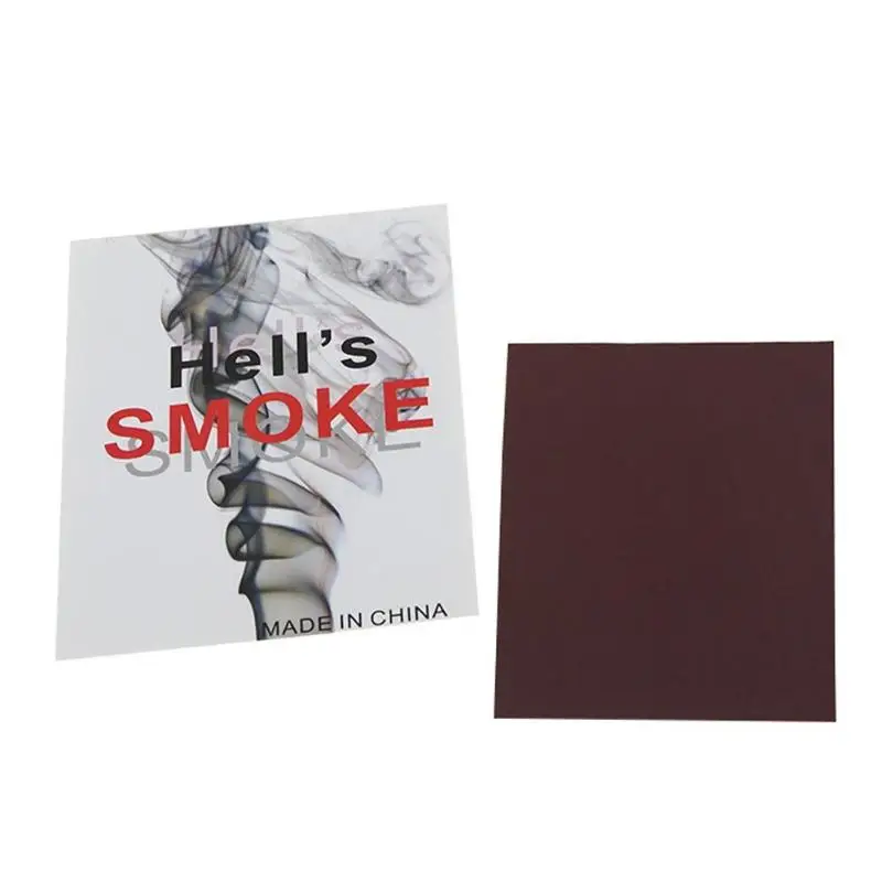 

Brown Magic paper Smoke from Finger Tips Magic Trick Surprise Prank Joke Mystical Fun for Grownups Gift