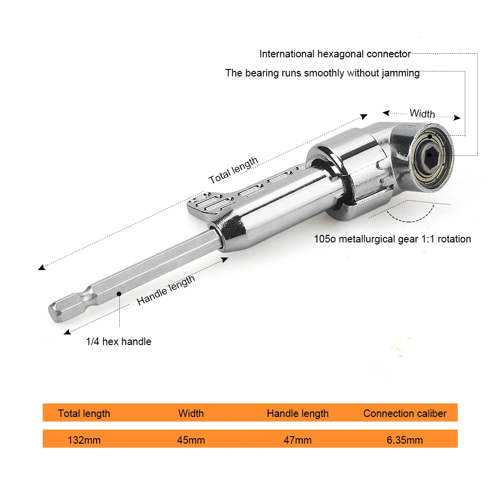JelBo Flexible Shaft Bits Extention Screwdriver Bit Holder Wrench Socket Holder Adapter Connect Link Tools Indexable Drill Bit