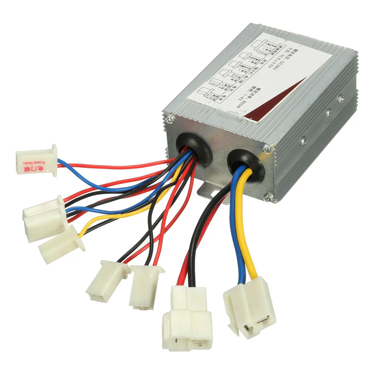 Najtaniej 36V 800W DC regulator prędkości silnika szczotki do skuterów elektrycznych rowerów e bike akcesoria motocyklowe części