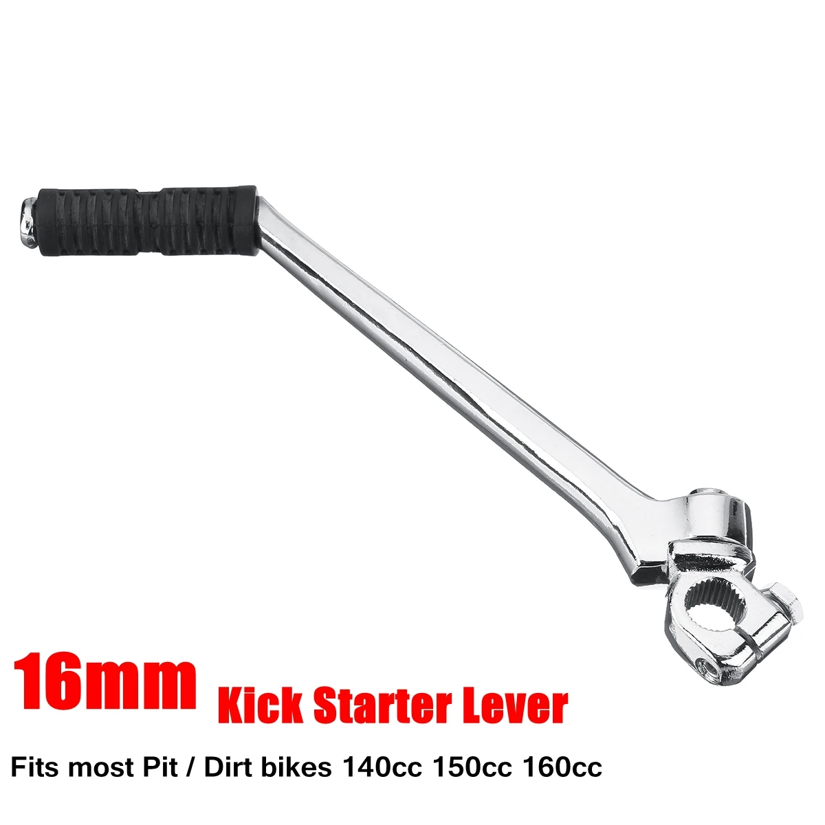 

Motorcycle Kick Start Starter Lever Pedal 16mm For Scooter Pit Dirt Bikes 140cc 150cc 160cc