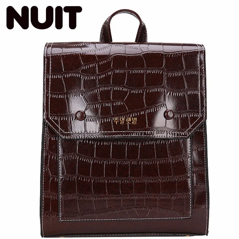 

Student Waterproof Backpack Bags For Women Pu Leather Back Pack Bag Backpacks Bag Middle School Female Designers Backpack Bags