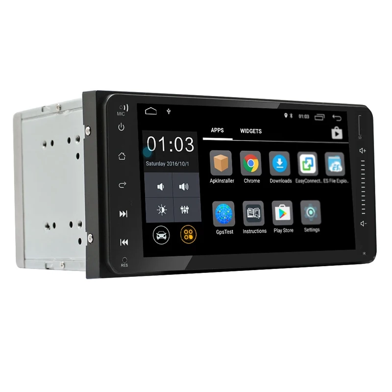 

Android 6.0 2Din Car Radio Stereo 7 Inch Capacitive Press Screen High Definition Gps Navigation Bluetooth For Toyota Old Camry