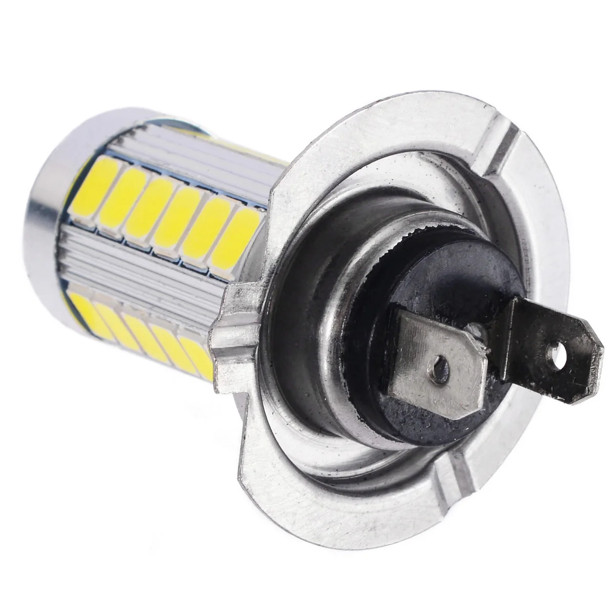 Mayitr 1 шт. H7 5630 33SMD светодиодный лампы 12V 30W 800LM 6500 к белые Противотуманные фары Дневные Фары Светильник головной светильник лампа дальнего света светильник для автомобиля сигнальная лампа