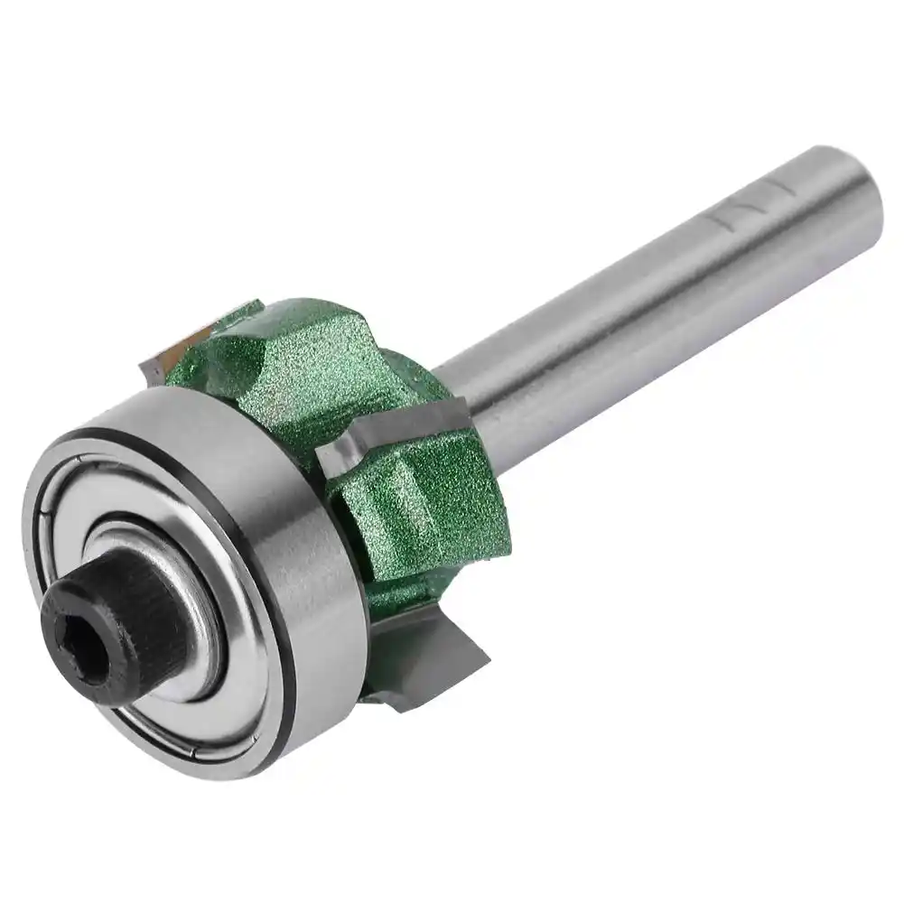 1//4/" Shanks Router Bits 4 Teeth Edge Trimmer R1//R2//R3 Woodwork Milling Cutter