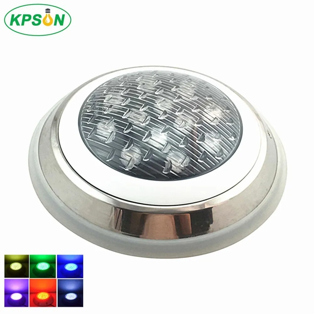 Underwater Lights LED Swimming Pool Light Surface Mounted IP68 AC12V Stainless Steel Fountain Lamp Spa Pond Lamps