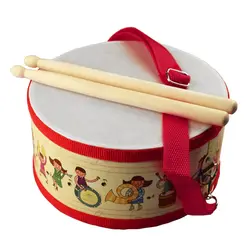 Барабанный деревянный детский Ранний Образовательный музыкальный инструмент для детей Детские игрушки ударный инструмент ручная игрушка