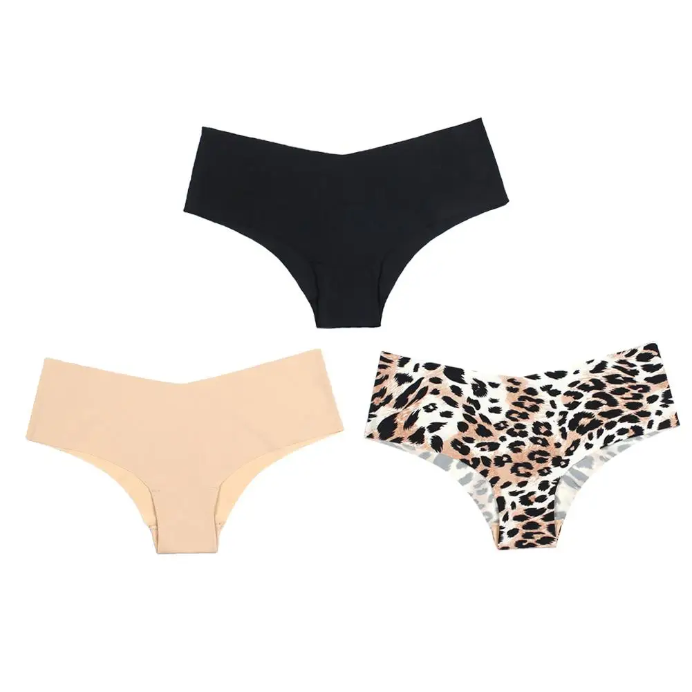 Sexy Leopard Panties Women Fashion Comfortable Lingerie Tempting Pretty Briefs High Quality Cotton Low Waist Cute Women Underwea