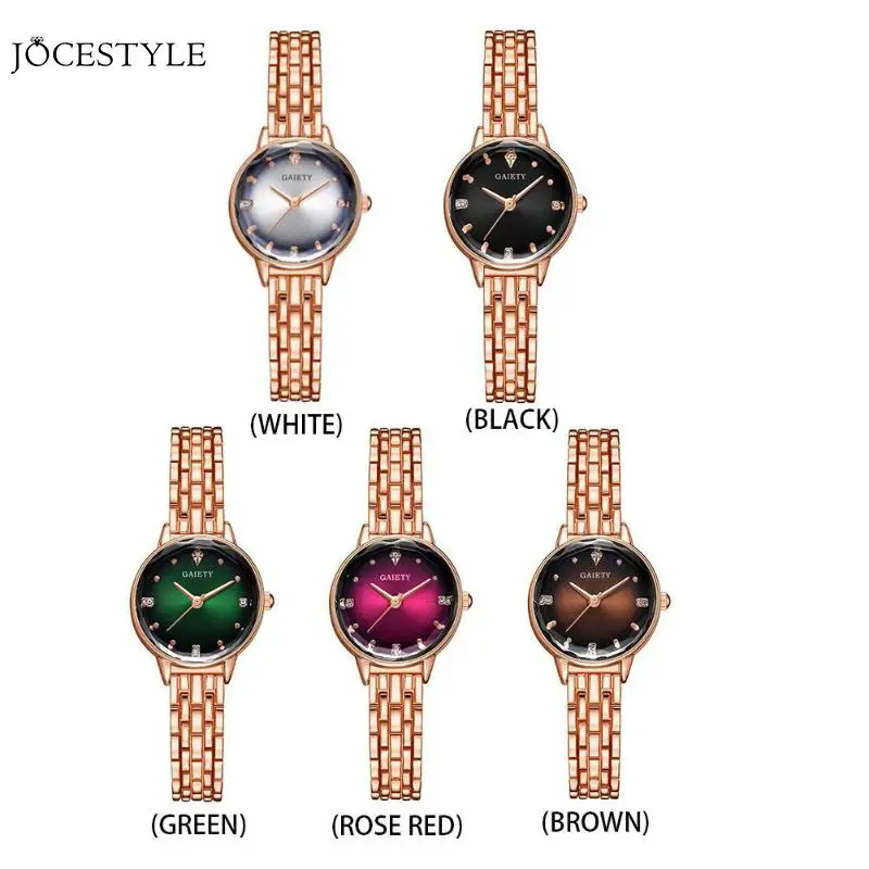 GAIETY новые часы для женщин модные роскошные нержавеющая сталь пряжка мода алмаз платье наручные часы подарок кварцевые часы horloges