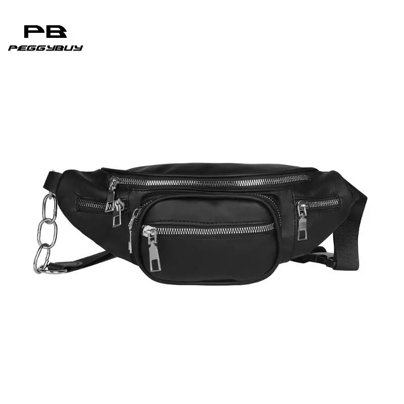 

Fashion Women Waist Bags PU Leather Multifunction Belt Fanny Packs Travel Chest Bag Wallet and Purses sac a main femme bolsas