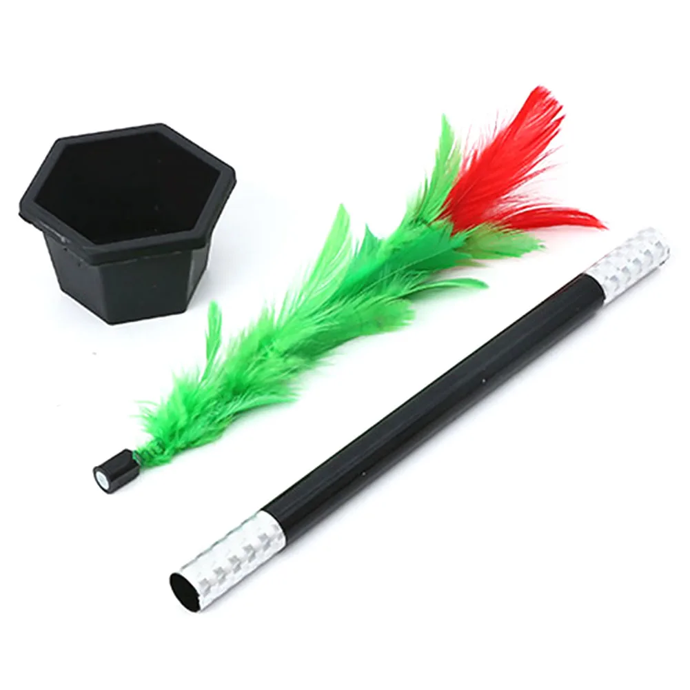 

2018 New Clowns Trick Party Wand Toy Joke Pot Show Rod Flower Stick Kids Magic Prop Fun