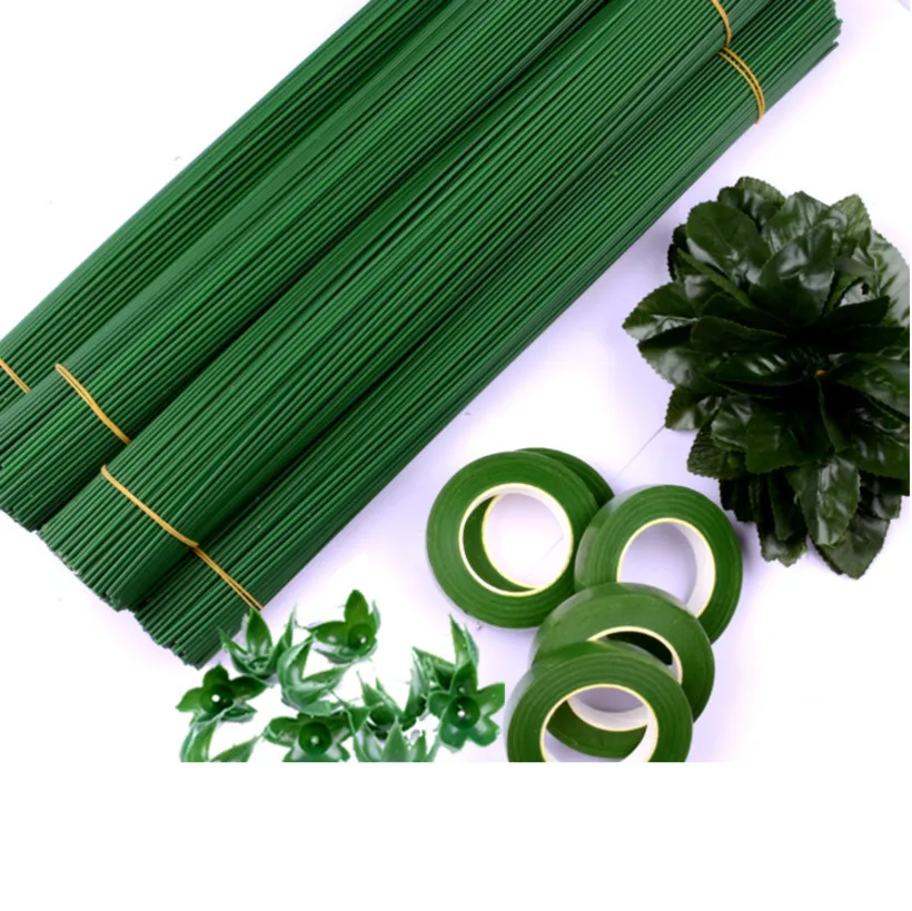 

DIY Flower Decor Leaves Flower Pole Adhesive Green Tape Floral Stem Florist Handmade Accessories Supplies Artificial Flowers