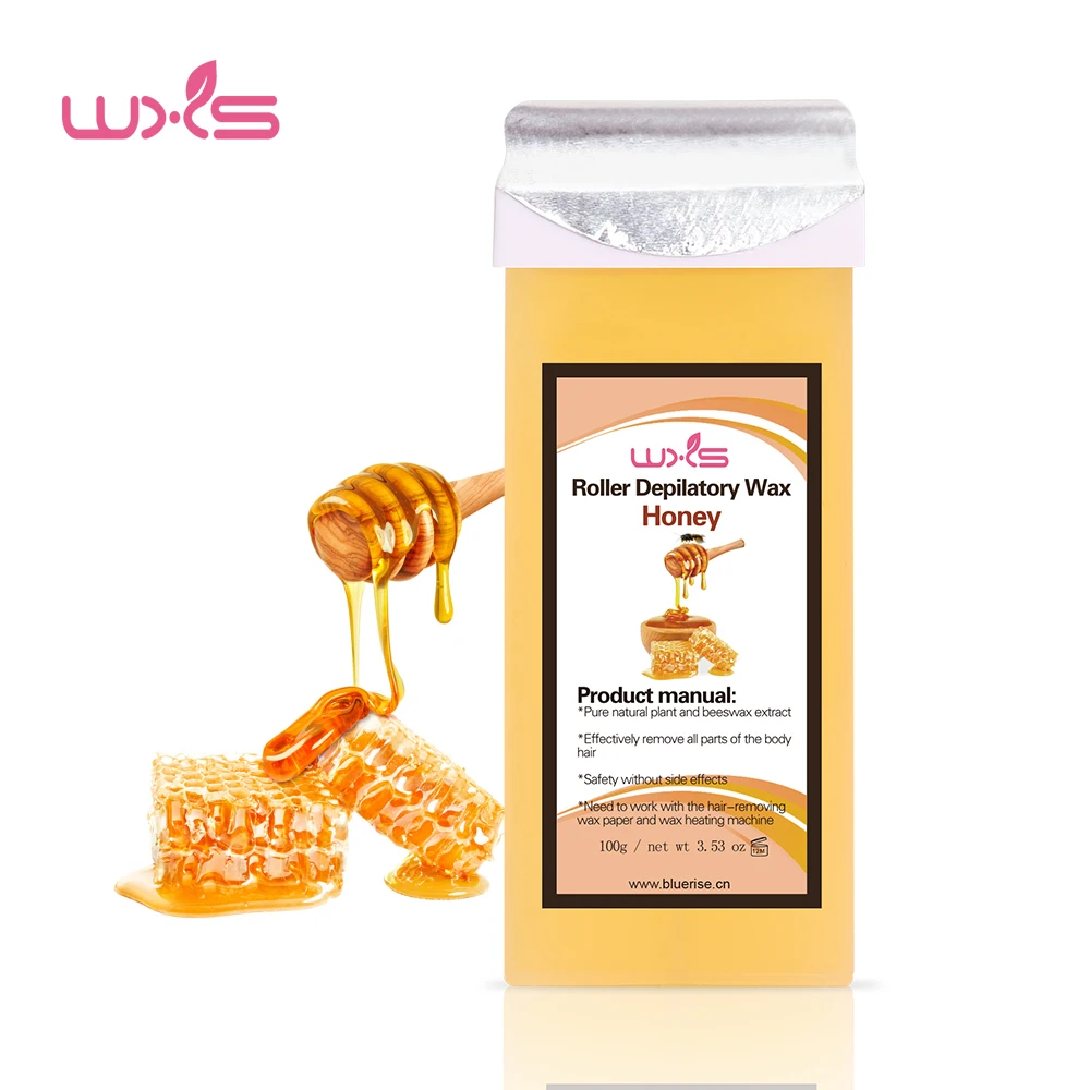 100g Wax for Depilation Depilatory Wax Cartridge Warmer Hair Removal Cream Roll on Professional Waxing Body All Types Skin