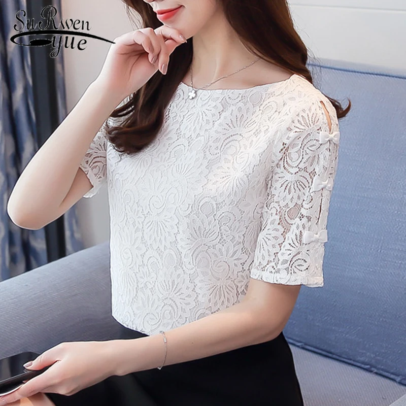Новое поступление весна блузка женская белая рубашка женские длинные рукава офисная блузка, женские шифон модные топы D469 30