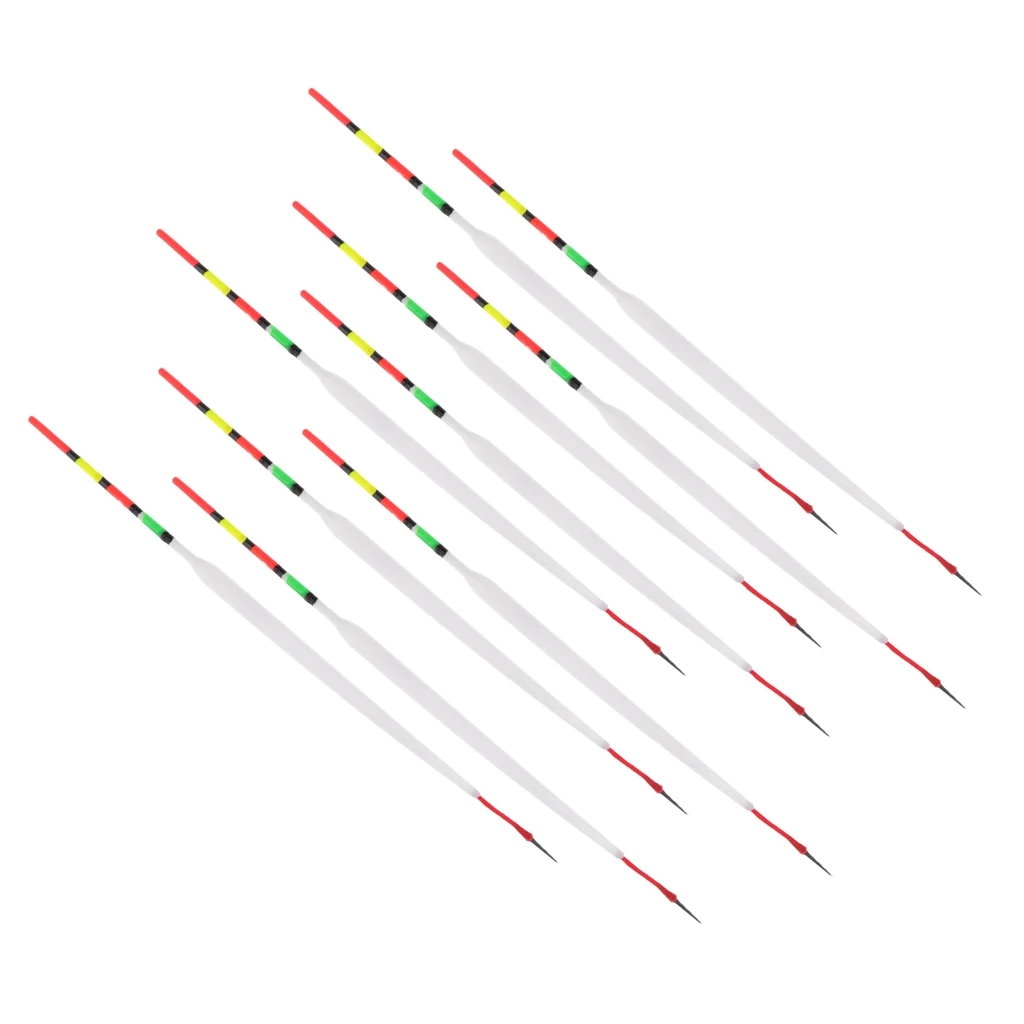 10 шт. пластиковые скользящие поплавки для рыбалки, дрифтерная трубка, Длинные поплавок, индикатор рыбалки с большой плавучестью