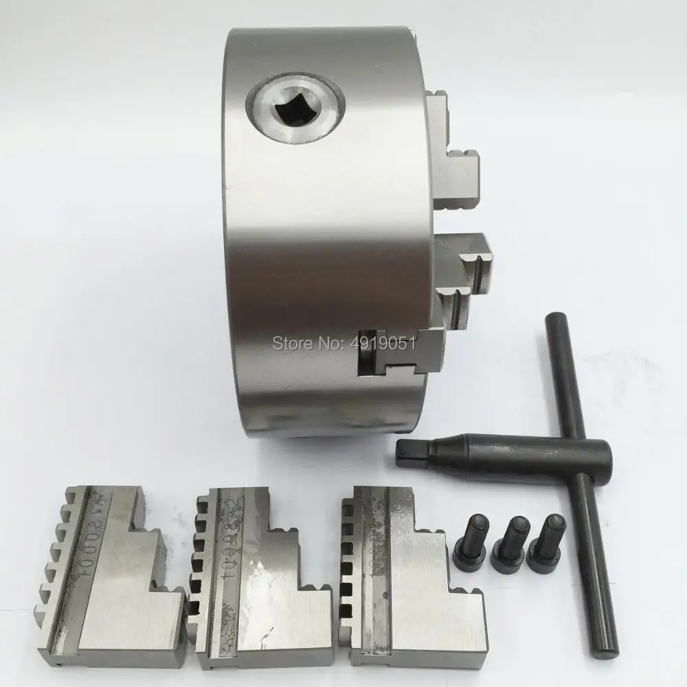 K11 160 3 челюсти патрон для токарного станка с ручным управлением 160mm 4 Inch