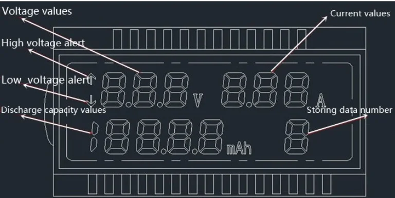 ЖК-дисплей USB мини детектор напряжения и тока Мобильная мощность USB зарядное устройство тестер метр+ USB мини разряд нагрузочный резистор