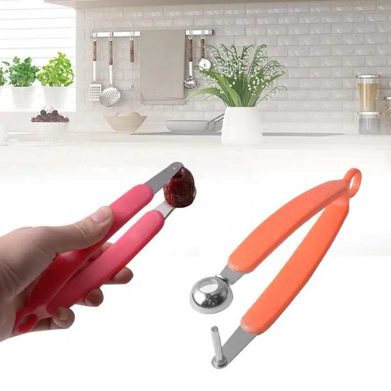 

Cherry Fruit Jujube Kitchen Core Remover Olive Core Corer Remove Pit Stainless Steel Tool Seed Gadget Kitchen Accessories