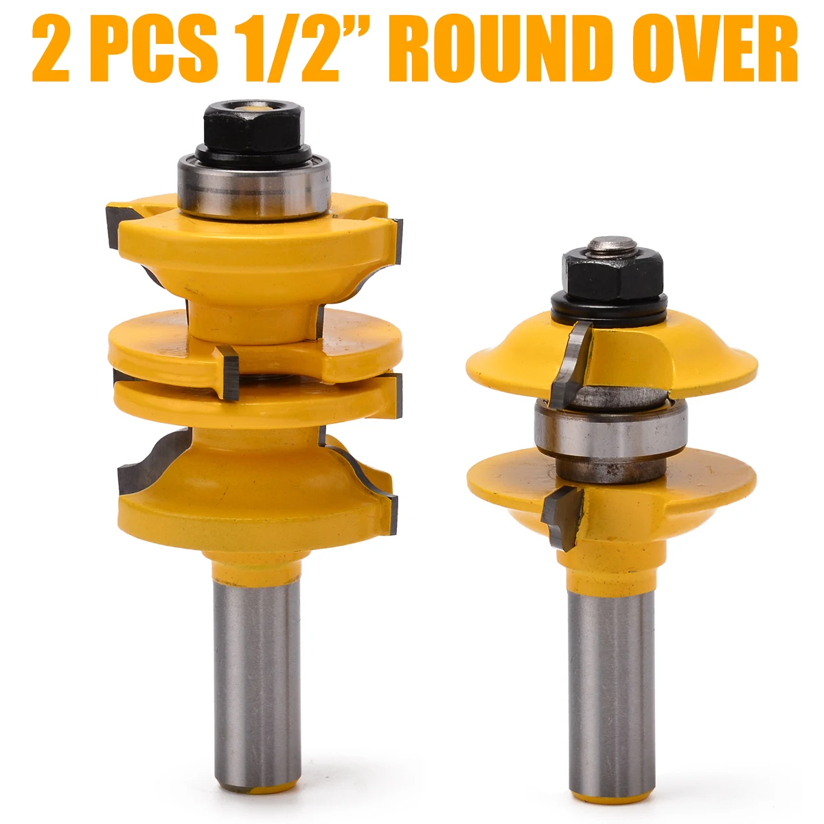 Buy 2Pcs 1/2" Router Bit Entry Interior Door