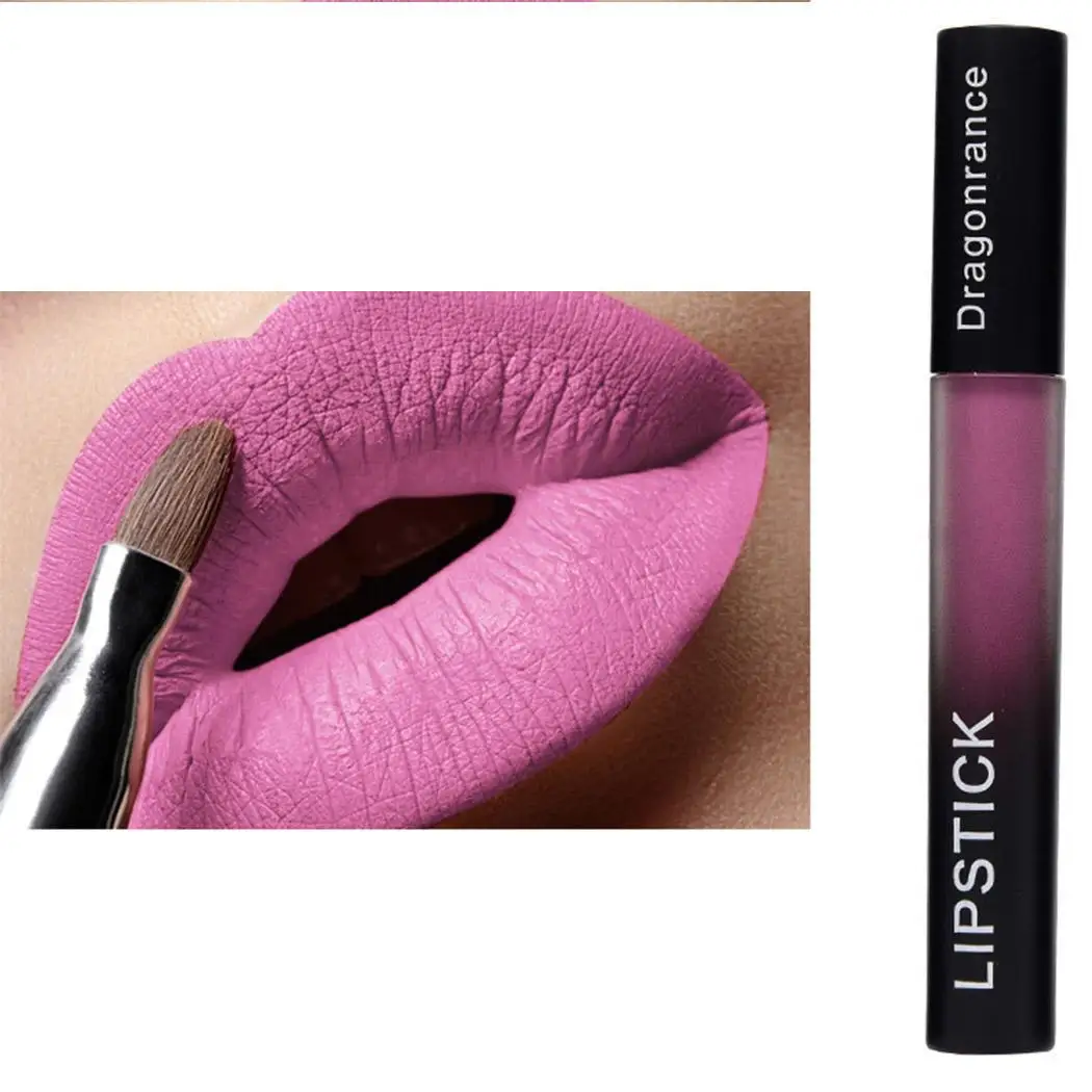 

12 color Women Waterproof Sexy Liquid Lip Gloss Matte Lipstick For Lips Beauty Cosmetic Lip Tint 24 Hour Makeup Lasting Lipgloss
