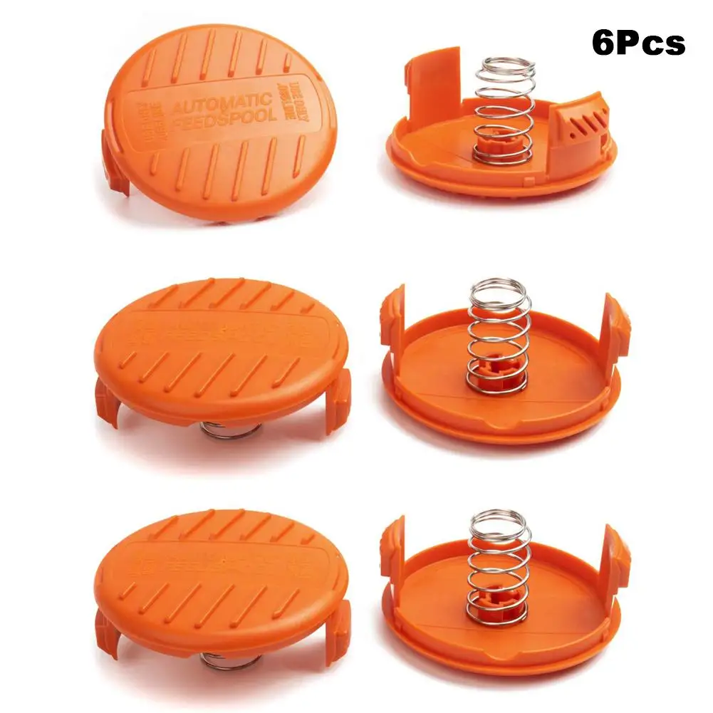 

6PCS Lawn Mower Replacement Spool Cap Spring for AFS Trimmer Spool Cover