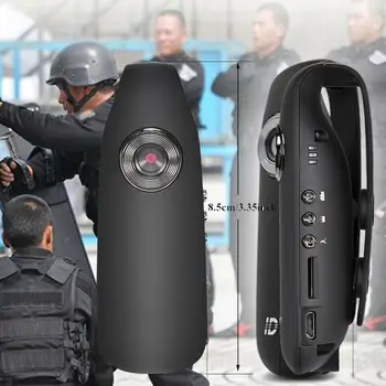 

HD 1080P 130 degree Mini Camcorder Dash Cam Police Body Motorcycle Bike Motion Camera US PLUG