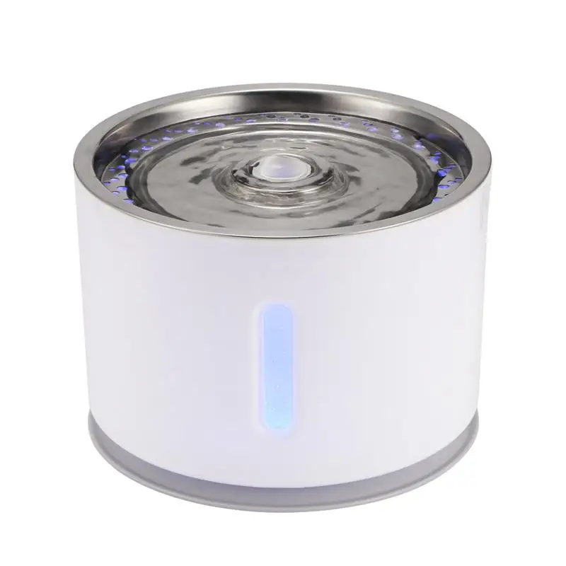 

2.4L Automatic Cat Water Fountain Led Electric Mute Water Feeder Usb Dog Pet Drinker Bowl Pet Drinking Dispenser For Cat Dog