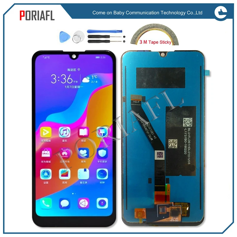 100% протестированный для huawei honor play 8A ЖК-дисплей с сенсорным экраном дигитайзер в