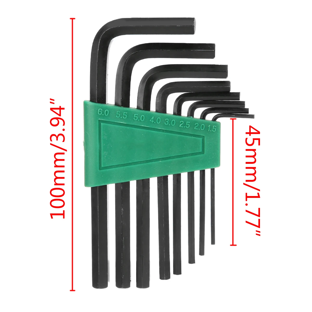 

8pcs New L-type Hexagon Hex Allen Key Set Wrench Combination Cycling Bicycle Repair Hand Tool 1.5/2/2.5/3/4/5/5.5/6mm