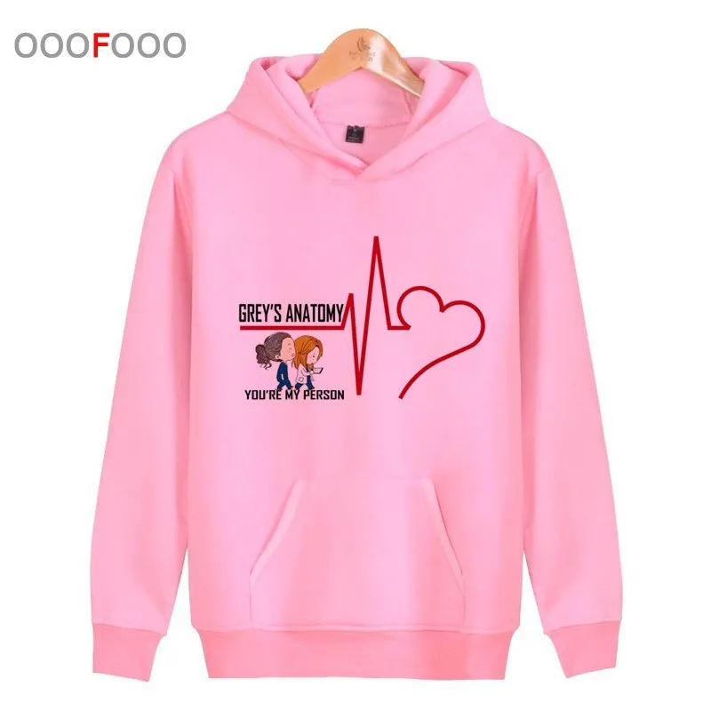 

greys anatomy hoodies women kawaii harajuku female japanese korean streetwear sweatshirt hoody pullover P4159