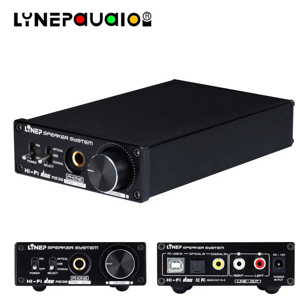 

Headphone Amplifier DAC Decoder USB Input Fber Output Coaxial Input VT1630 + TPA6120A2+CS4398 Chip Driving 16-600 Ohms