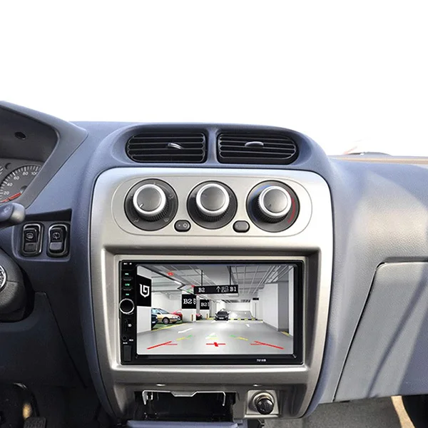 Автомобильный цифровой навигатор 7018B MP5 плеер с 7 дюймовым HD экраном Bluetooth камерой