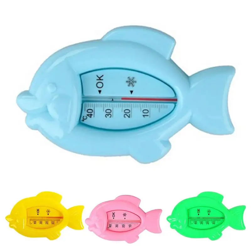 

Baby Fish Bath Thermometer Floating Lovely Fish Water Float Baby Bath Thermometers Tub Watering Sensor Kids Bathtub Instrument
