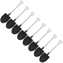 Новинка одноразовая пластиковая Лопата Форма десертная ложка, набор из 50