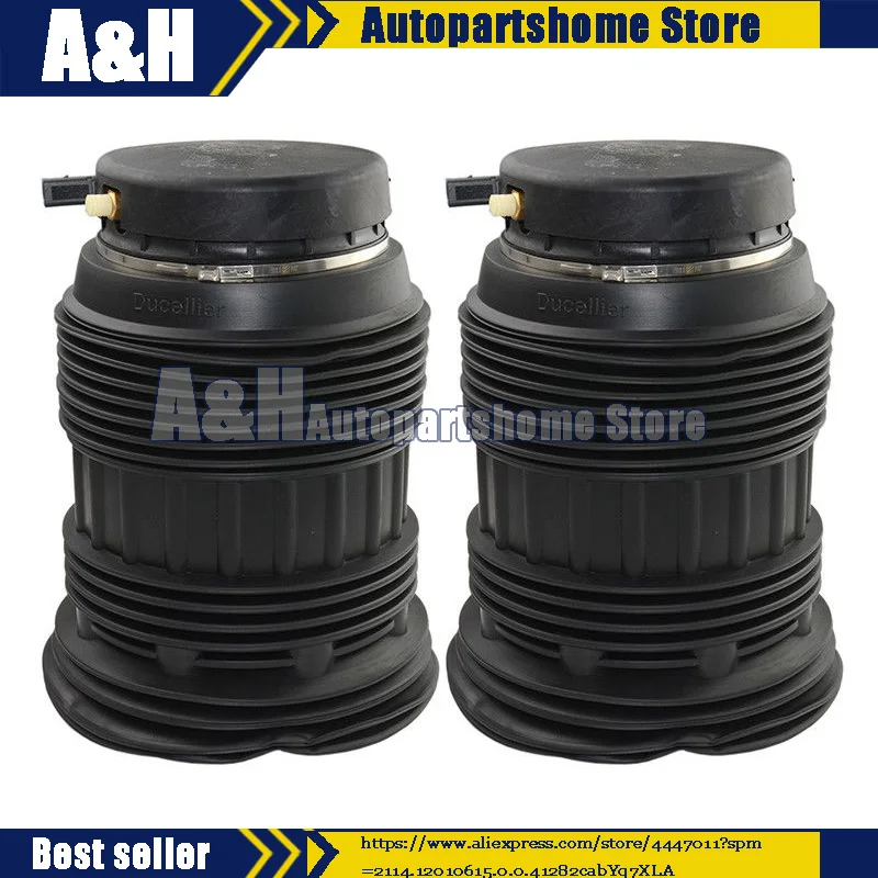 Pair Rear Left & Right Air Suspension Shock Repair Kit Air Spring Air
