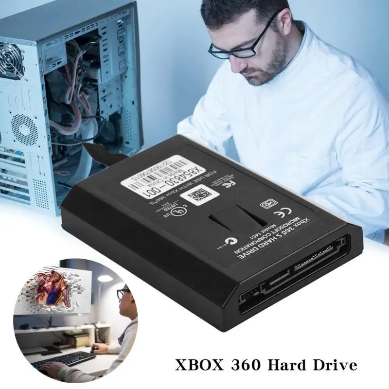 ALLOYSEED 120 ГБ внутренний жесткий диск для Microsoft Xbox 360 E тонкая консоль игры HDD